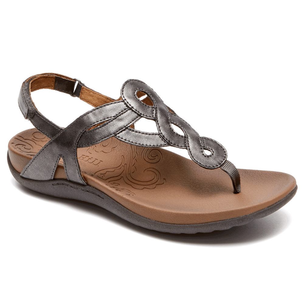 Rockport Singapore Womens Sandals - Ramona Grey - KS4576190